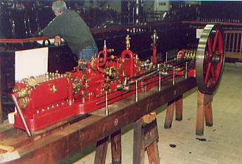 Model Corliss engine