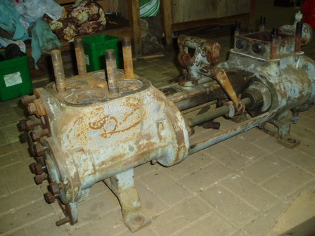 Worthington pump before restoration 